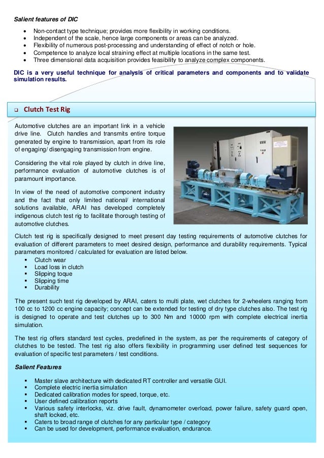 Arai crash test facility at chakan