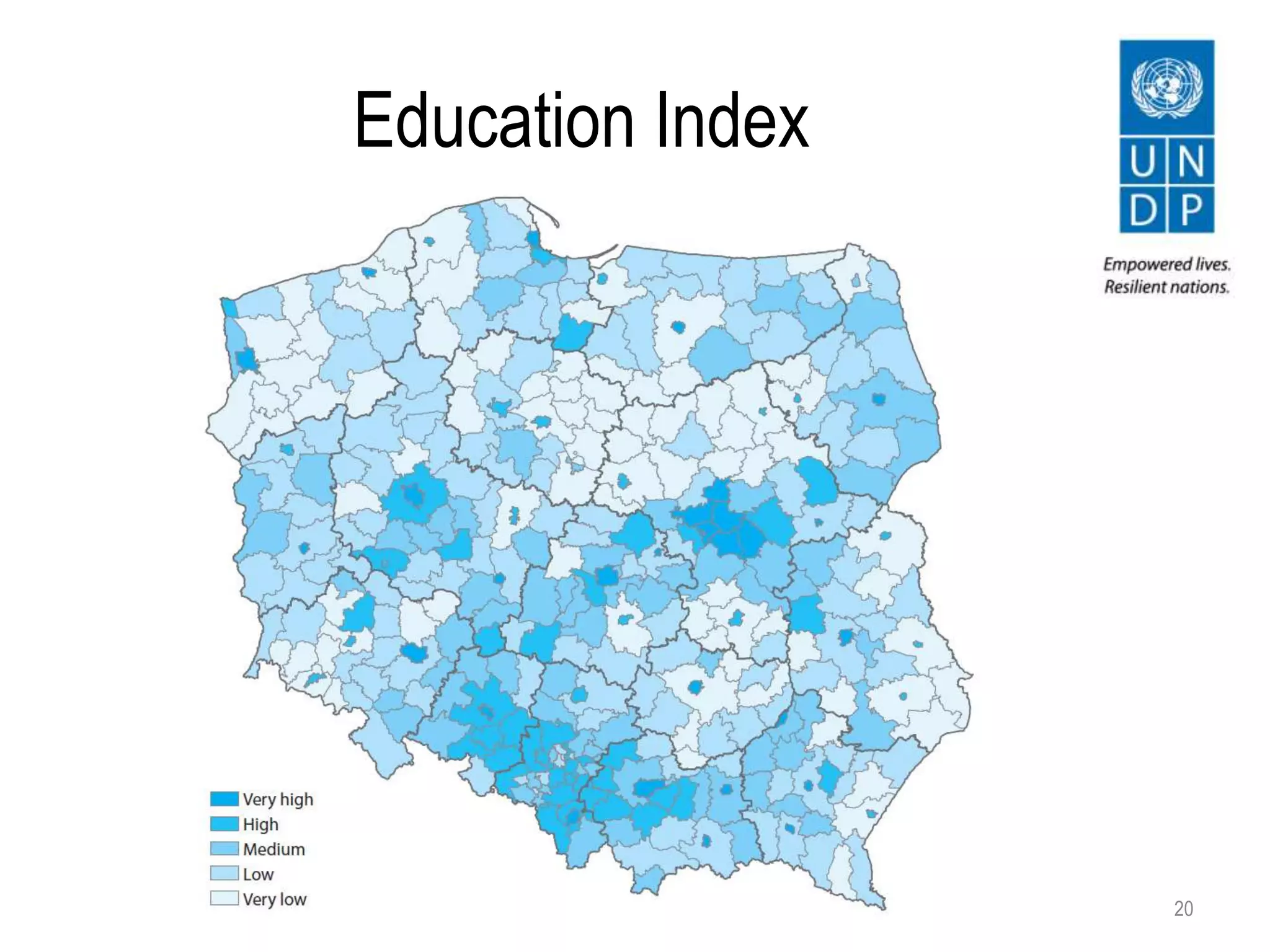 Education Index
20
 