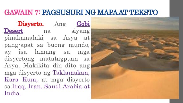 Ang Pinakamalamig Na Disyerto Ano Ang Pinaka Malawak Na Disyerto Sa Asya