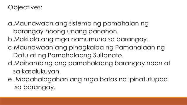 Anong Tawag Sa Pinuno Ng Barangay