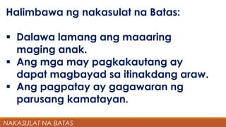 Mga Batas Sa Barangay Noon - barangay kulese