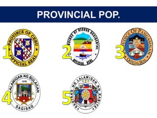 PROVINCIAL POP.
 