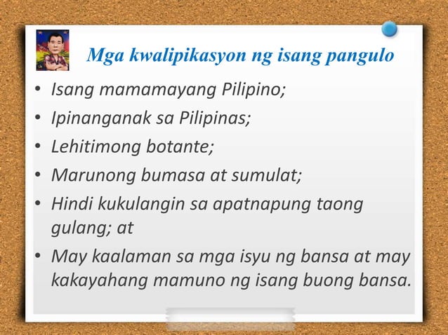 ANG SANGAY NG EHEKUTIBO | PPTX