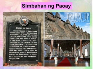 Simbahan ng Paoay
 
