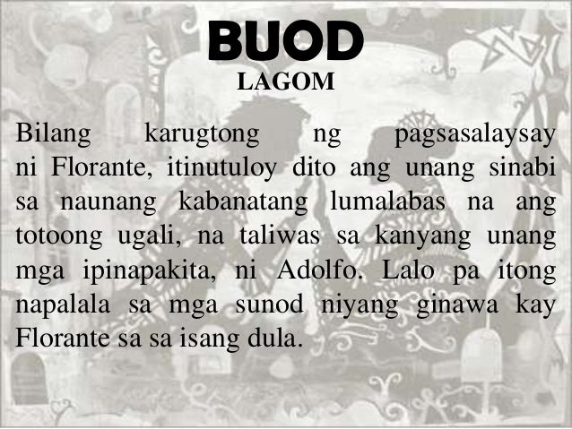 Aral Sa Florante At Laura Florante at Laura Aralin 17-21