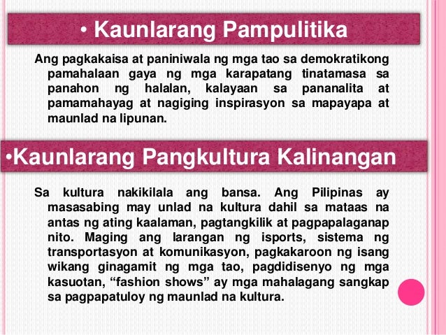 Maunlad Na Bansa Drawing / Wikang Katutubo Tungo Sa Isang Maunlad Na