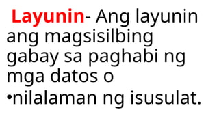 ARALIN 1 FILIPINO SA PILING LARANG.pptx. | PPTX