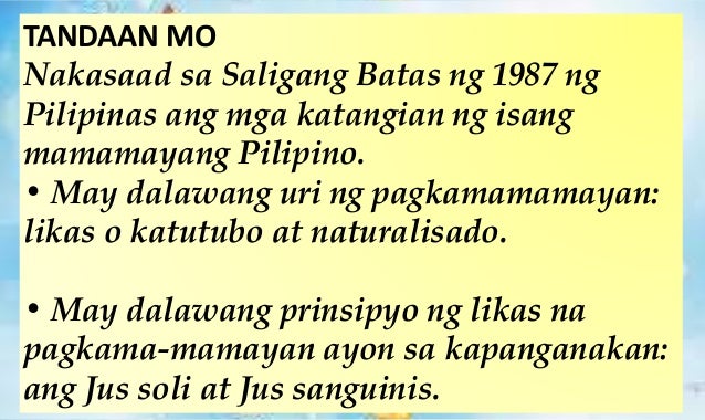 Artikulo 4 Pagkamamamayan Saligang Batas 1987