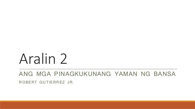 Uri ng likas na yaman