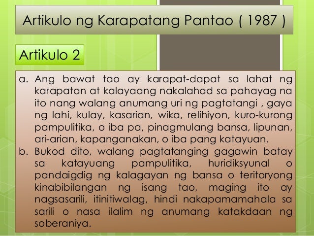 Artikulo 2 Seksyon 1 Ng Saligang Batas 1987