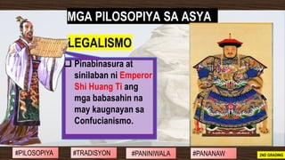 https://www.ancient.eu/Taoism/
#PANINIWALA#RELIHIYON #KAUGALIAN#TRADISYON 2ND GRADING
❑ Pinabinasura at
sinilaban ni Emper...