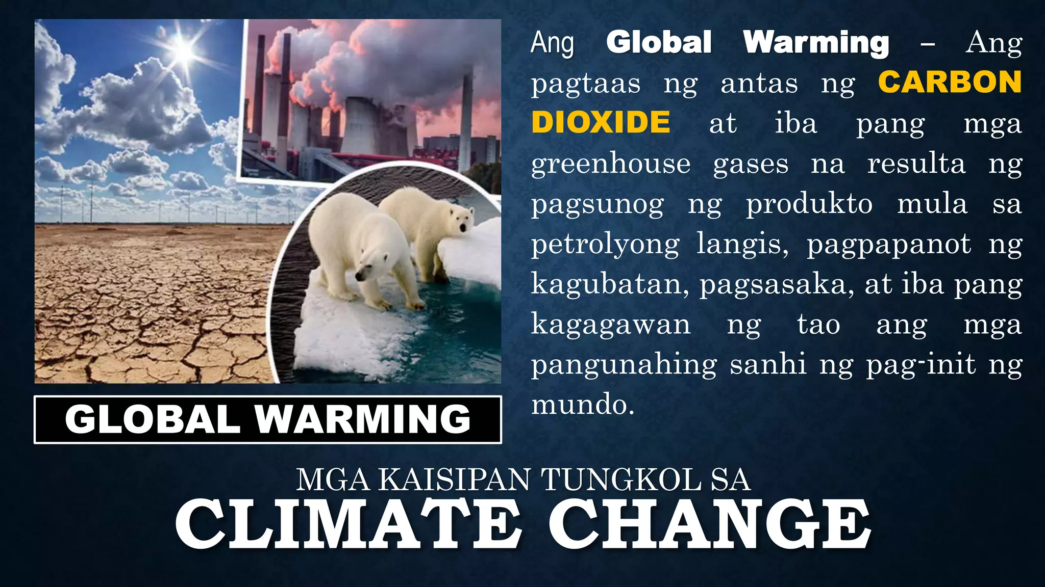 CLIMATE CHANGE - AP 10 | PPTX