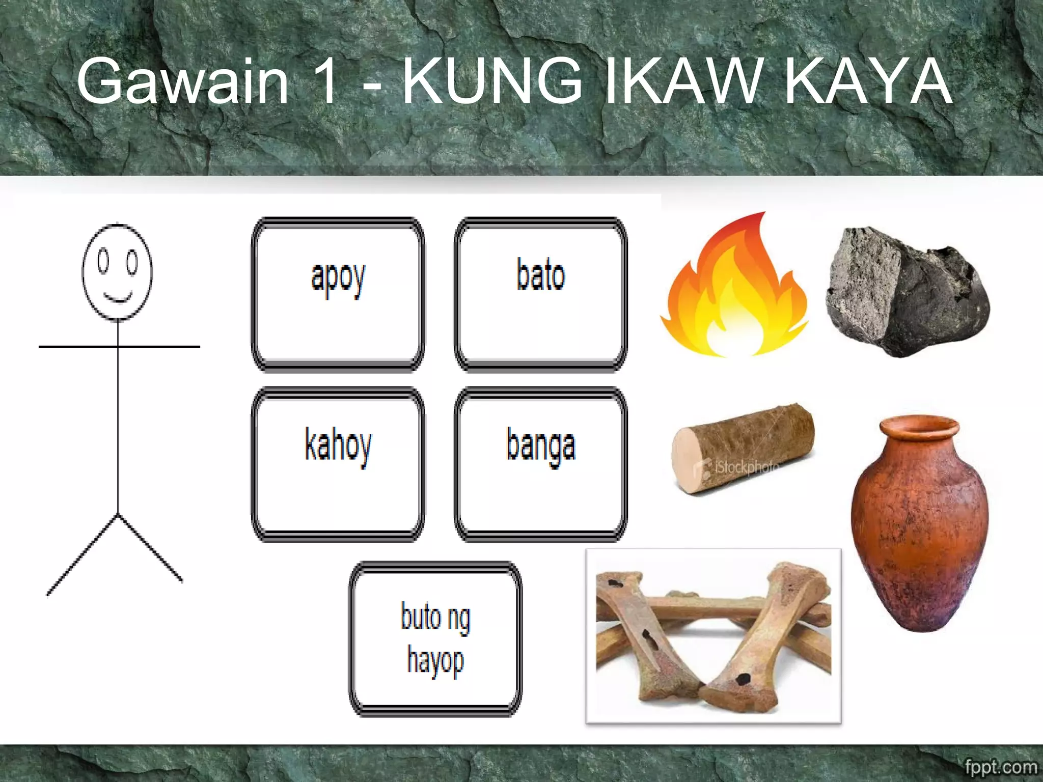 Gawain 1 - KUNG IKAW KAYA
 
