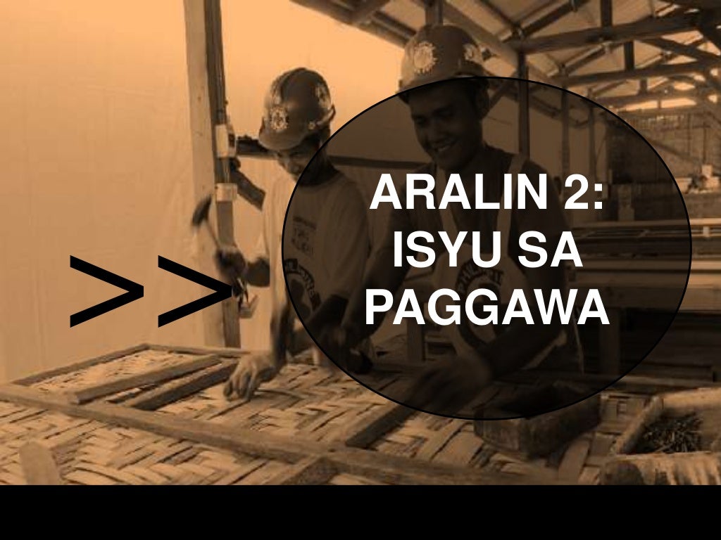 MGA ISYU SA PAGGAWA
