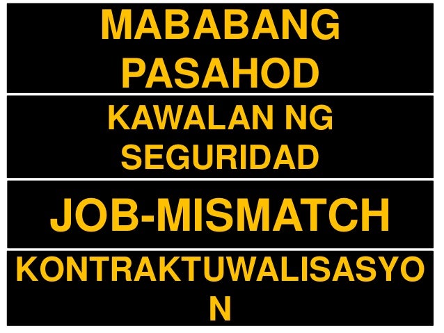 Globalisasyon Poster Slogan Tungkol Sa Mga Isyu Sa Paggawa  Kamay Na