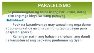 Inuring ARALIN 2 MALIKHAIN(URI NG TAYUTAY).powerpointx | PPTX