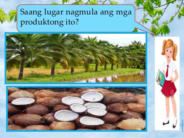 Paano Mo Maipagmamalaki Ang Mga Produkto Sa Inyong Pamayanan Aralin 2 mga produkto at kalakal sa ibat ibang lokasyon ng bansa