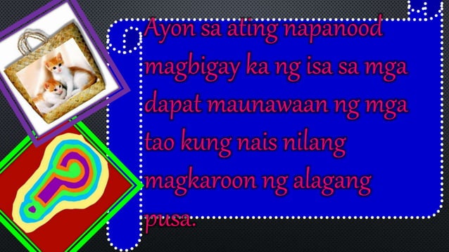 Aralin 3. 5 - Ang Alaga ni Barbara C. Kimenye isinalin sa Filipino ni ...