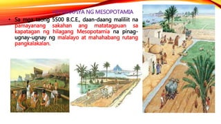 ANG KABIHASNANG INDUS
SA TIMOG ASYA
• Ang rehiyong ito ay kakaiba sa aspektong heograpikal at
kultural kung ihahambing sa ...