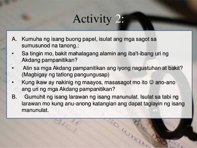 Ano Ang Katangian Ng Pangunahing Tauhan Ang Dapat Pamarisan Aralin 3 ang_alaga_maikling_kwento