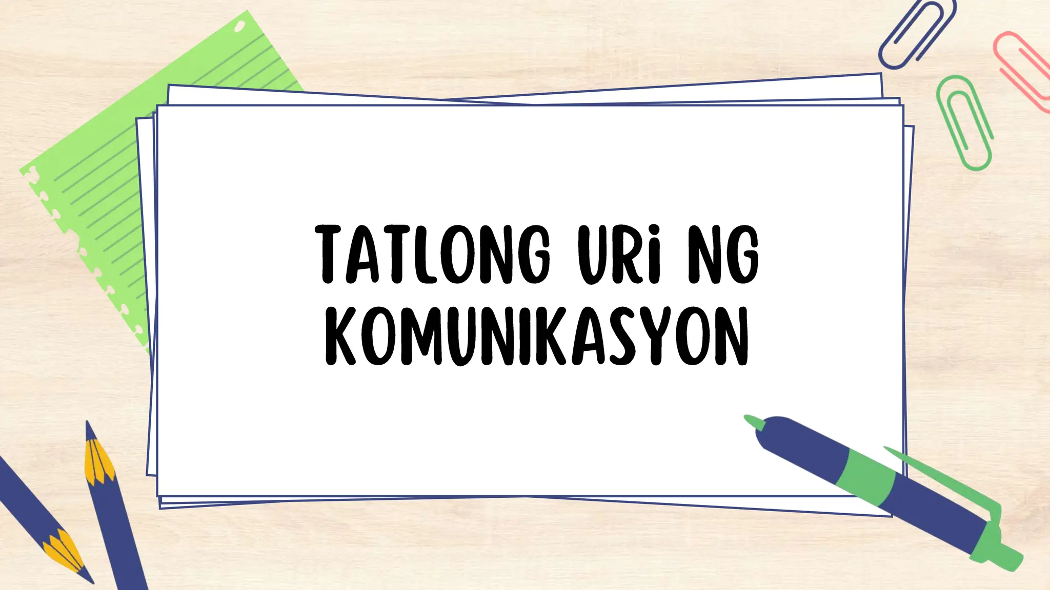 ESP 8 QUARTER 1 ARALIN 3: KOMUNIKASYON SA PAMILYA | PPTX