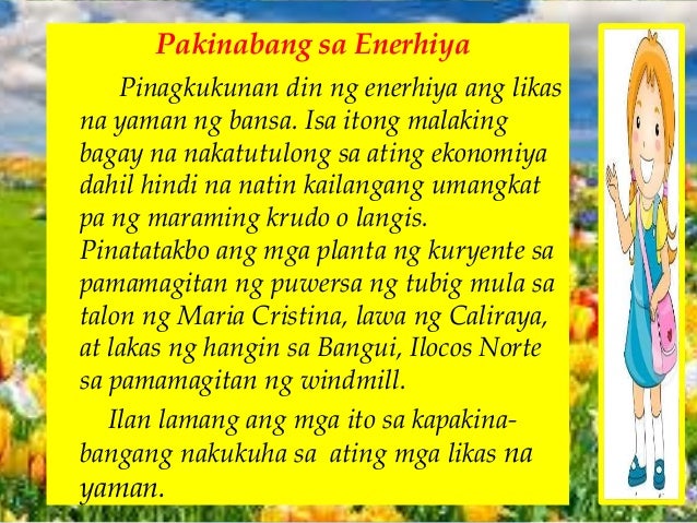 Ano Ang Kahalagahan Ng Likas Na Yaman Sa Ekonomiya - mahalagang utos