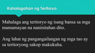 Ang Hangganan at Lawak ng Teritoryo ng Pilipinas