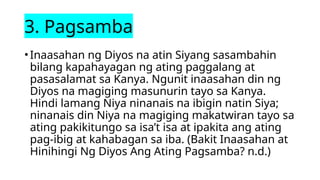 Mga Paraan ng Pagdakila sa Diyos: Pagsisisi, Pagsamba, at Panalangin | PPTX