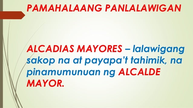 Paraan Ng Pamamahala Ng Mga Espanyol Sa Bansa