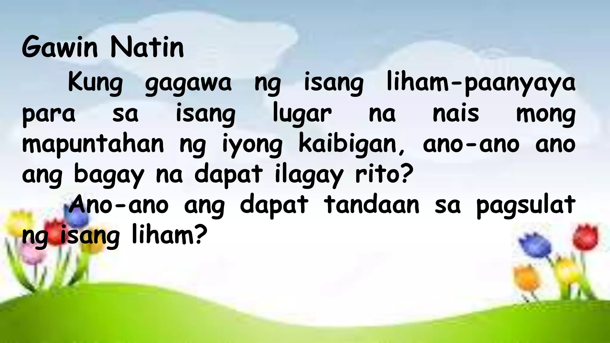 Aralin 6- Lugar sa Pamayanan, Halina_t Pasyalan-Day_6-10.pptx