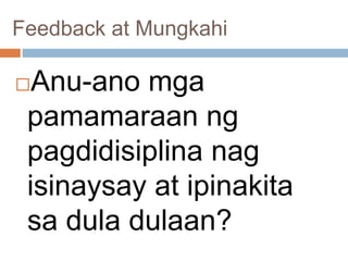 Aralin 6 pagsulat at pagsasadula | PPTX