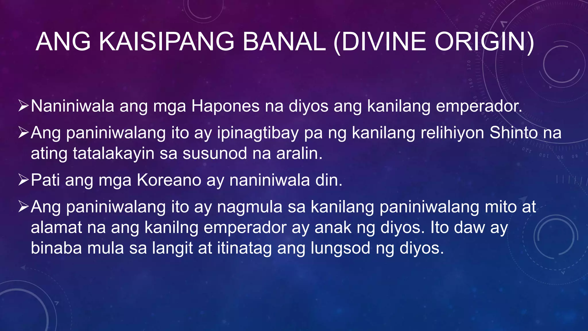 Aralin 7 Mga bagay at kaisipang pinagbatayan sa pagkilala sa sinaunang ...