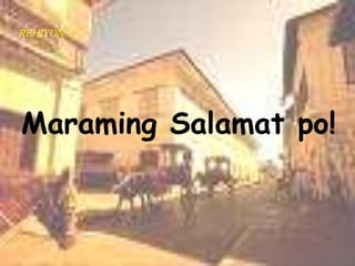  Ang mga katangian ng mga nasa Region 1 ay ang pagiging masipag at matipid.