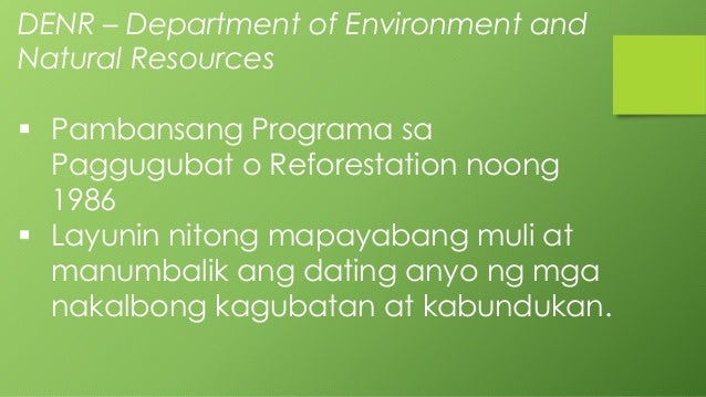 Pangangalaga at Wastong Pangangasiwa sa mga Likas na Yaman