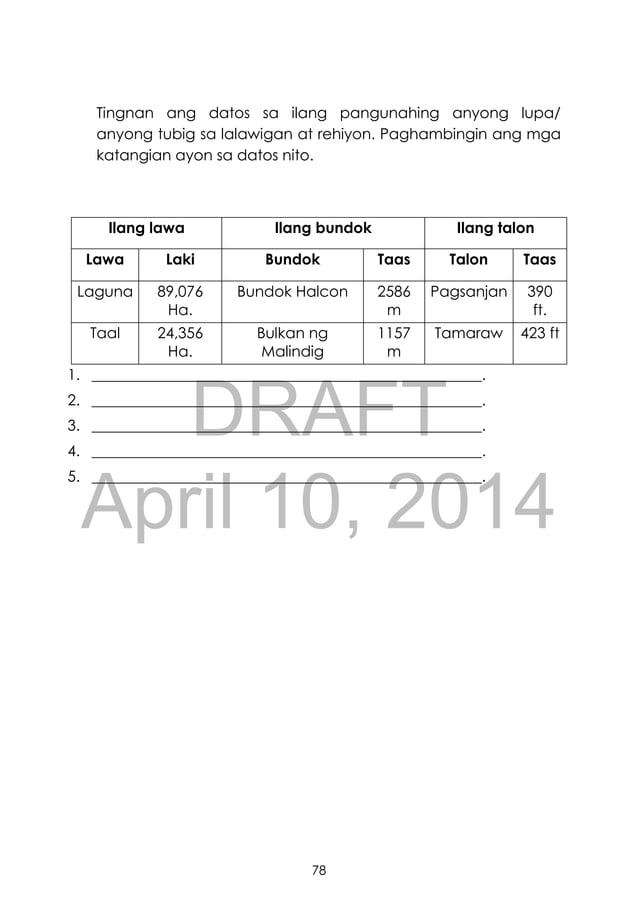 K TO 12 GRADE 3 LEARNER’S MATERIAL IN ARALING PANLIPUNAN