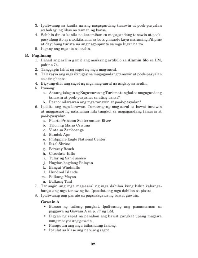 Likas Na Yaman Worksheet For Grade 2