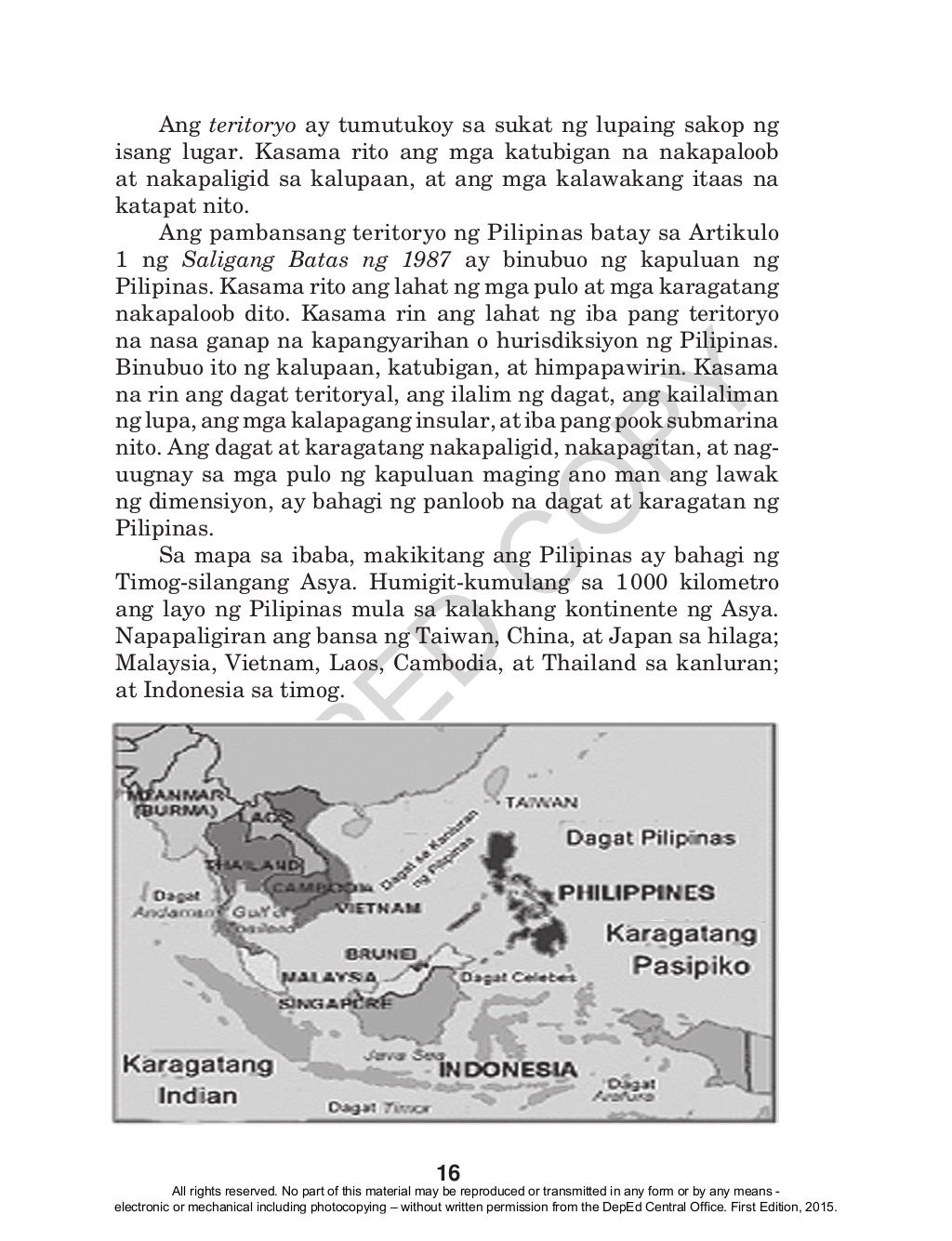K TO 12 GRADE 4 LEARNER’S MATERIAL IN ARALING PANLIPUNAN (Q1Q4)