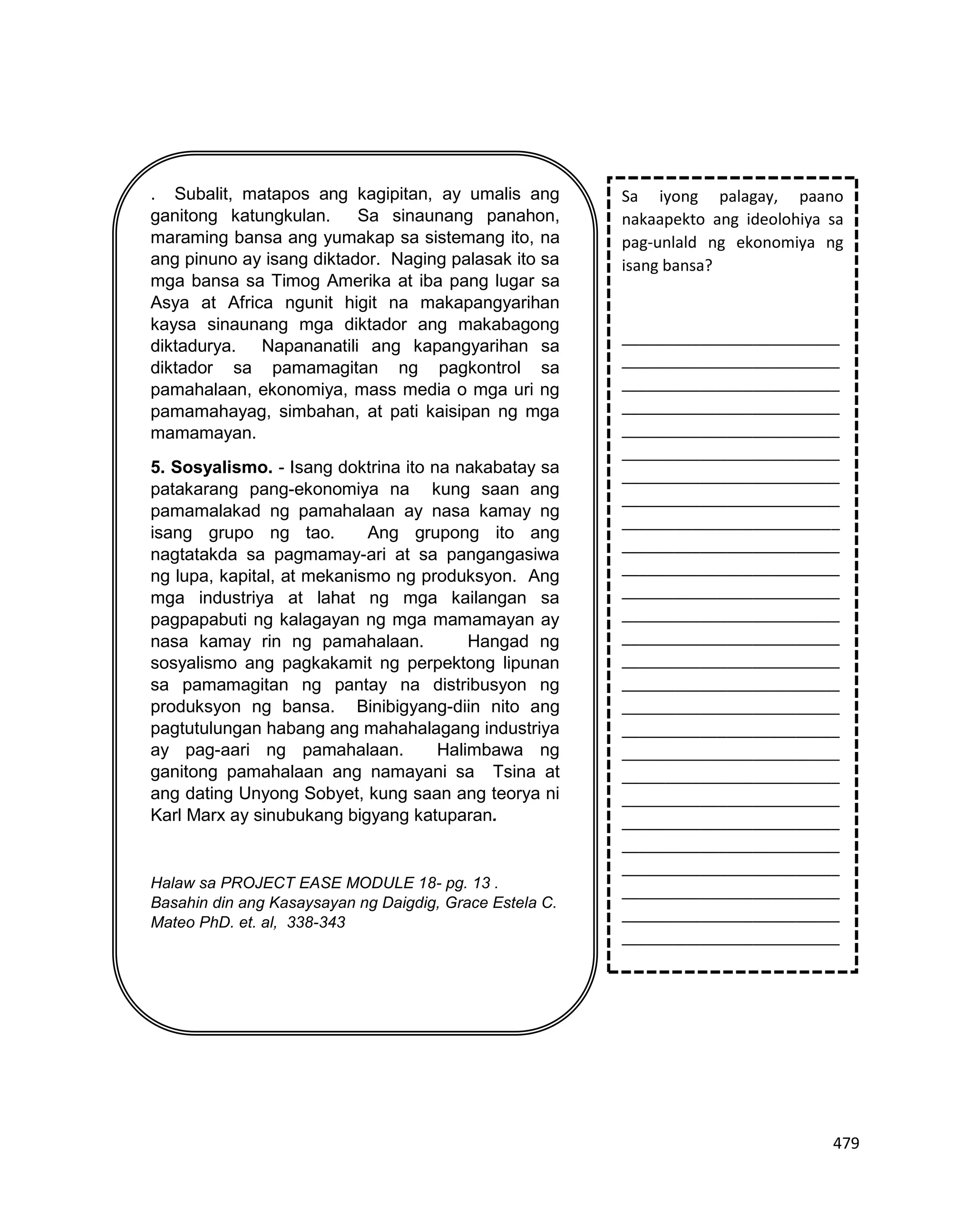 Araling Panlipunan - Kasaysayan ng Daigdig Module 4 | PDF