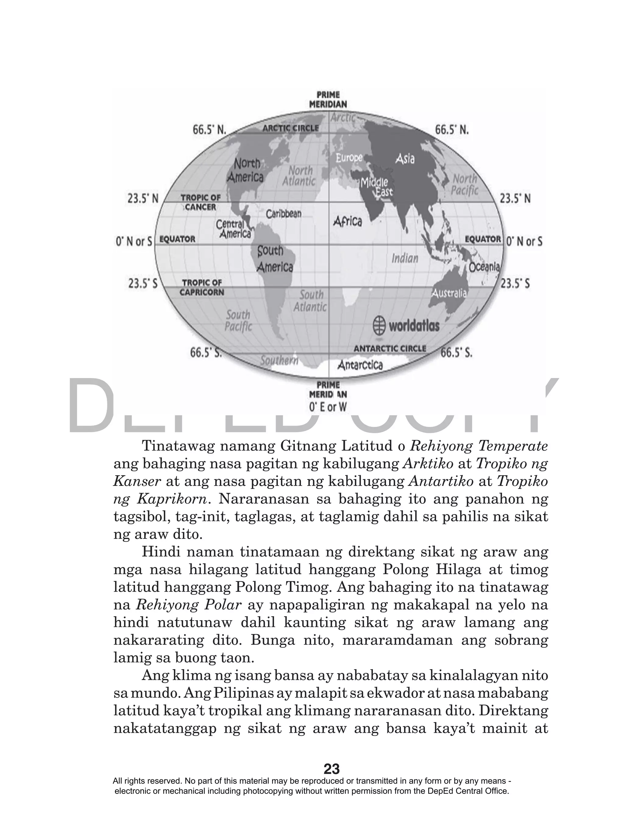 Araling panlipunan 4 kagamitan ng mag-aaral | PDF