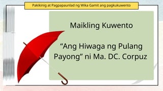 ARAL READING BASIC WEEK 1 SESSION 1.pptx