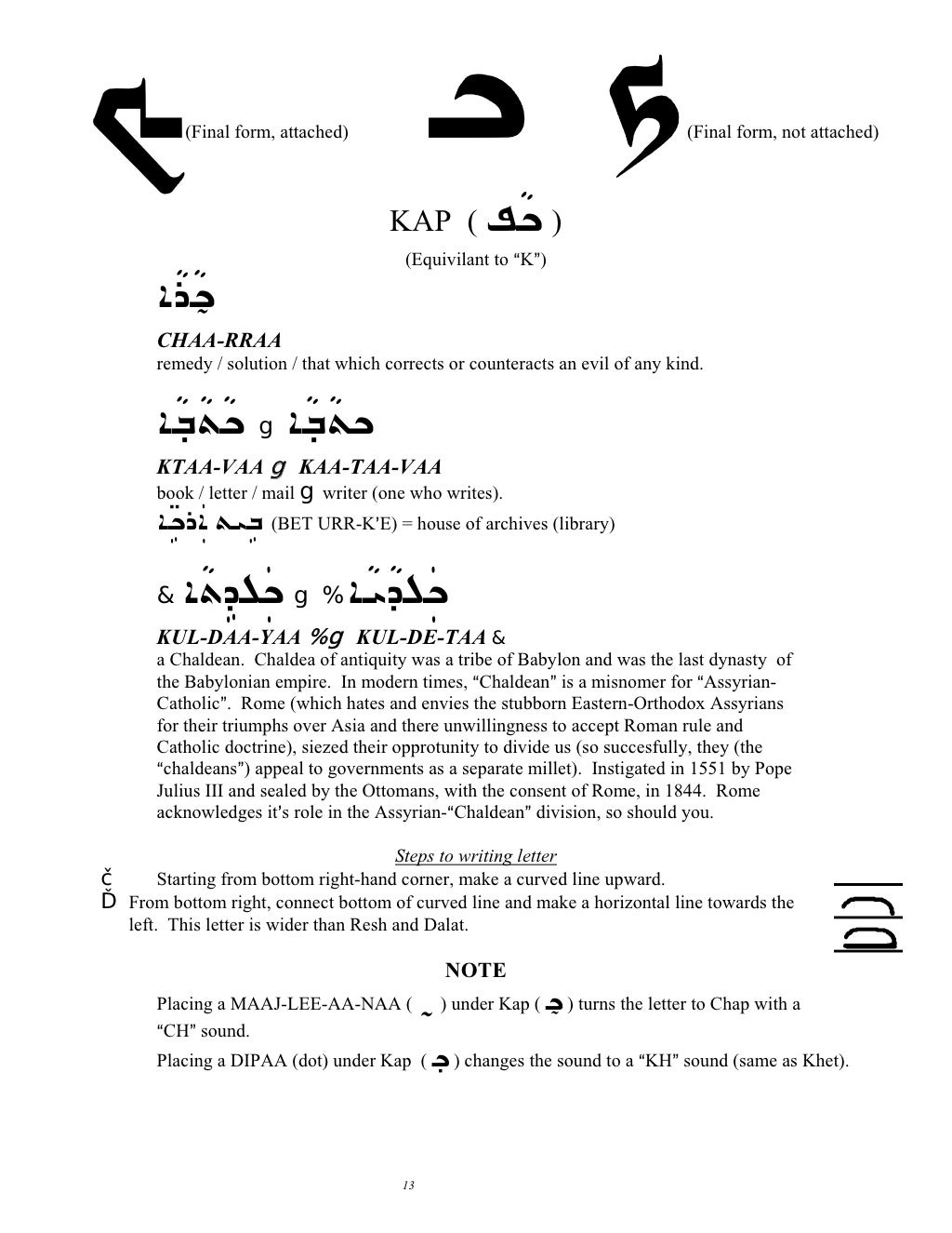 Aramaic alphabet