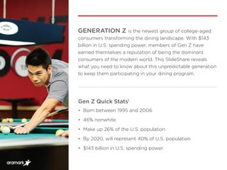 2019 Gen Z Dining Trends | PDF