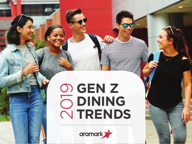 GEN Z
DINING
TRENDS
2019
 