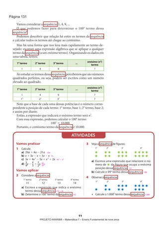 página 131




                                            11
             projeto araribá – Matemática 7 – ensino Fundamental de nove anos
 