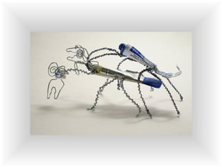 Trabalhos com materiais reclicláveis 