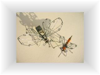 Trabalhos com materiais reclicláveis 