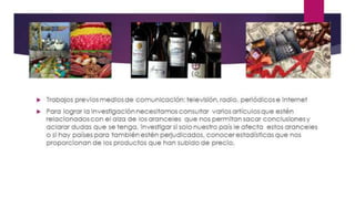 Suben Aranceles en el Ecuador 