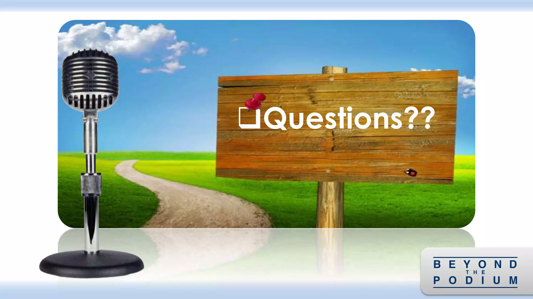 Questions??
 