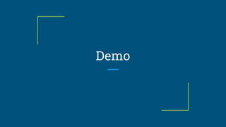Demo
 
