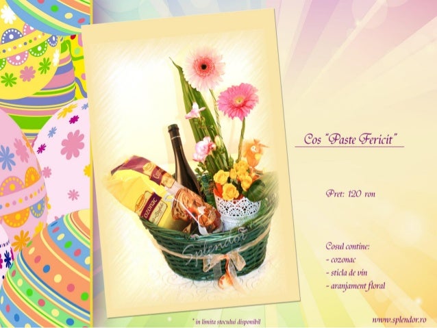 Aranjamente Florale Pentru Paste